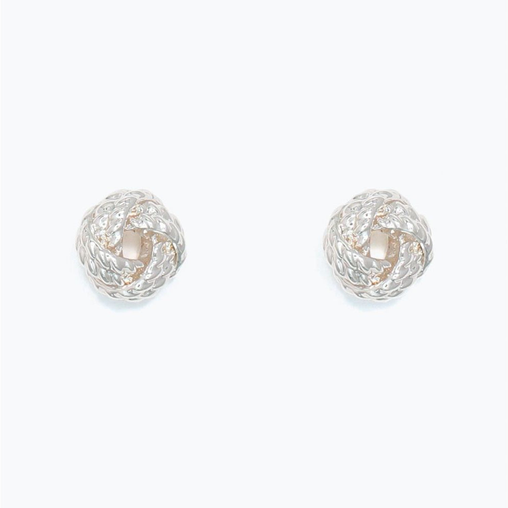 Silver Love Knots - Earrings - Mellow Monkey