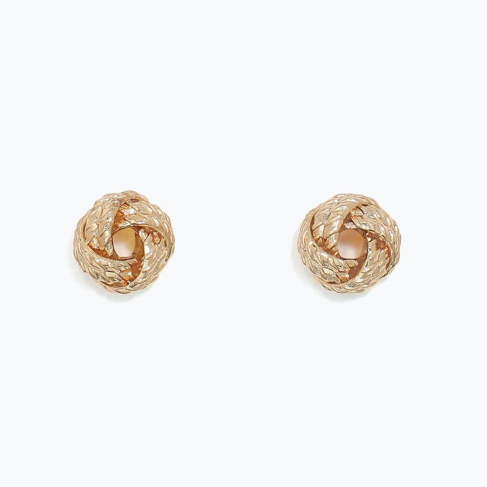 Gold Love Knots - Earrings - Mellow Monkey