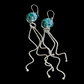 Jellyfish Glass Earrings- Mermaid - Mellow Monkey