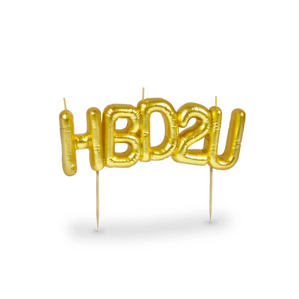 Party Candles - HBD2U - Mellow Monkey