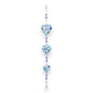 Recycled Glass Garland - Heart - 36-in - Mellow Monkey