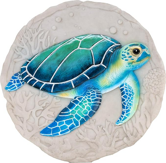 Sea Turtle - Stepping Stone and Wall Plaque - Mellow Monkey