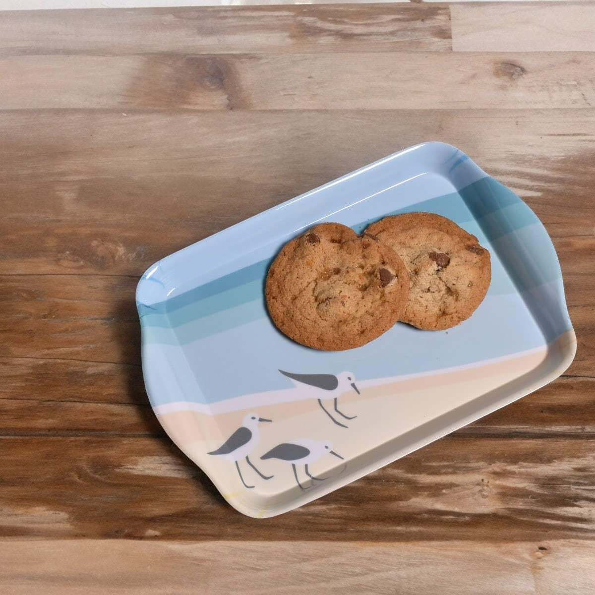 Sandpipers Melamine Snack Tray - 8-in - Mellow Monkey