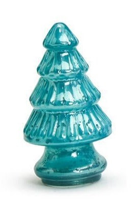 Mercury Glass Holiday Tree - 5-in - Mellow Monkey