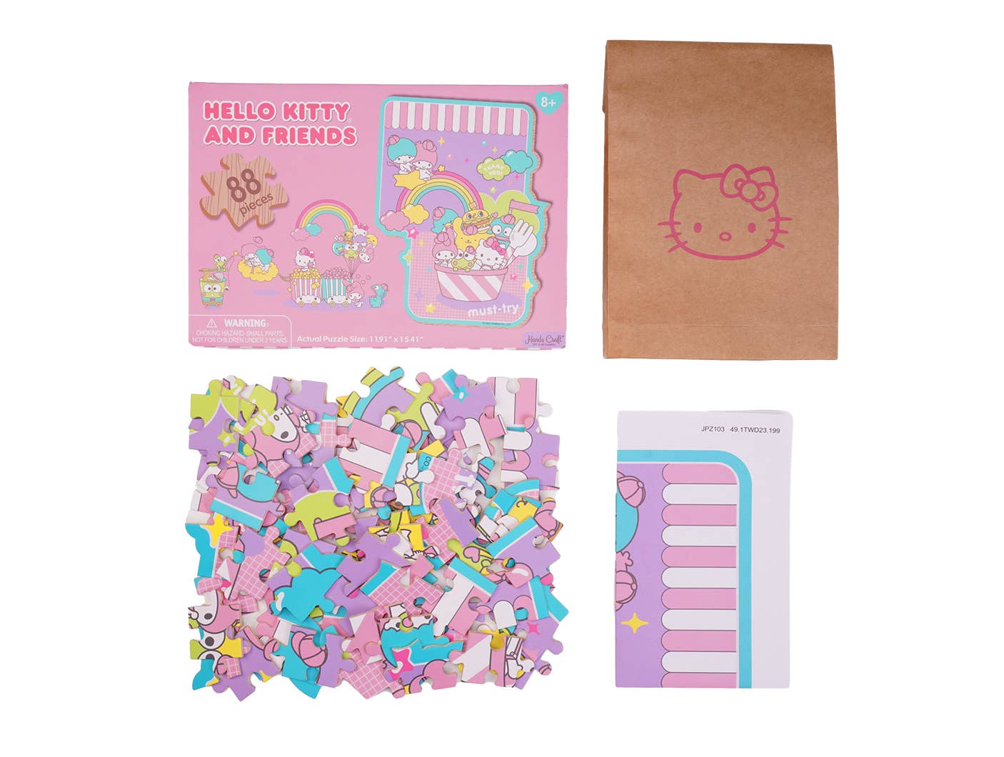 Hello Kitty® And Friends Jigsaw Puzzle: Yummy Delights - Mellow Monkey
