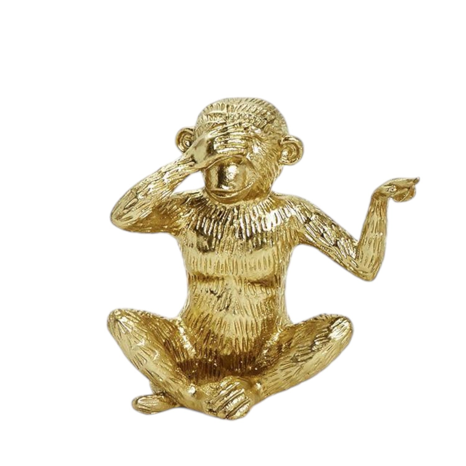 Golden Monkey - Hear No Evil, See No Evil, Speak No Evil - 5-3/4-in - Mellow Monkey