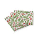 Merry Berry 3-Ply Paper Napkins - Square - Set of 30 - Mellow Monkey