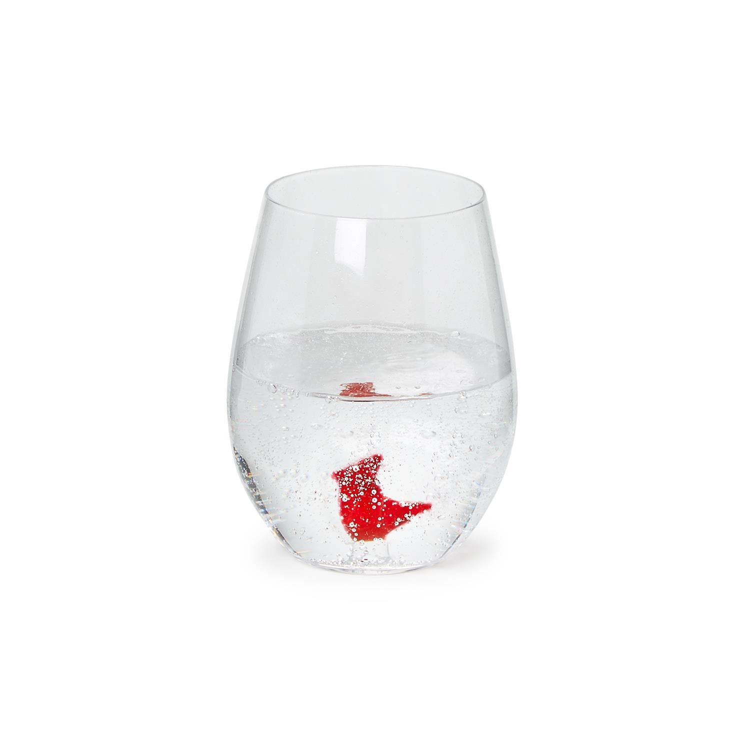 Cardinal Stemless Wine Glass - 20-oz. - Mellow Monkey