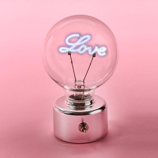 Love - Message in a Bulb LED Decor