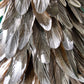 Shimmering Plumage Hand-Crafted Feather Holiday Tree - 16-1/2-in - Mellow Monkey
