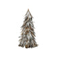 Shimmering Plumage Hand-Crafted Feather Holiday Tree - 16-1/2-in - Mellow Monkey