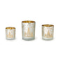 Forest Whimsy Shimmering Winter Forest Scene Tealight Candleholder - Mellow Monkey