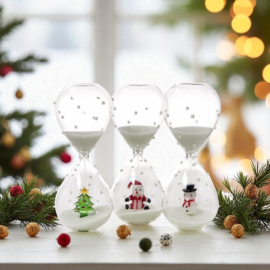 Merry Christmas Sand Timer in Gift Box - Mellow Monkey