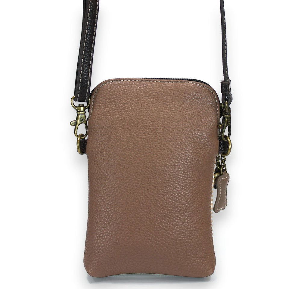 Toffy Dog with Brown Stripes - Chala Cellphone Crossbody - Mellow Monkey