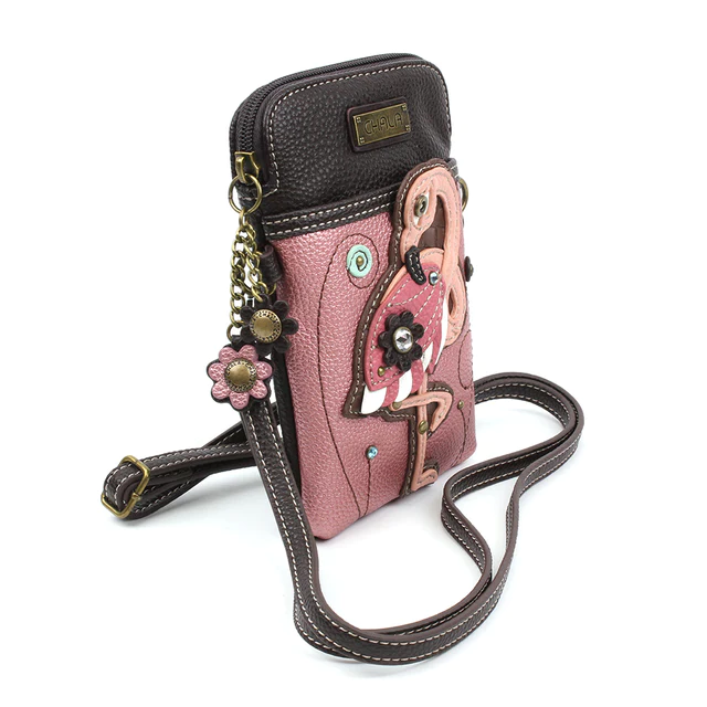 Flamingo - Chala Cellphone Crossbody - Mellow Monkey