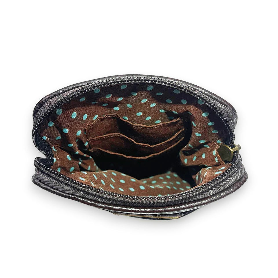 Toffy Dog with Brown Stripes - Chala Cellphone Crossbody - Mellow Monkey