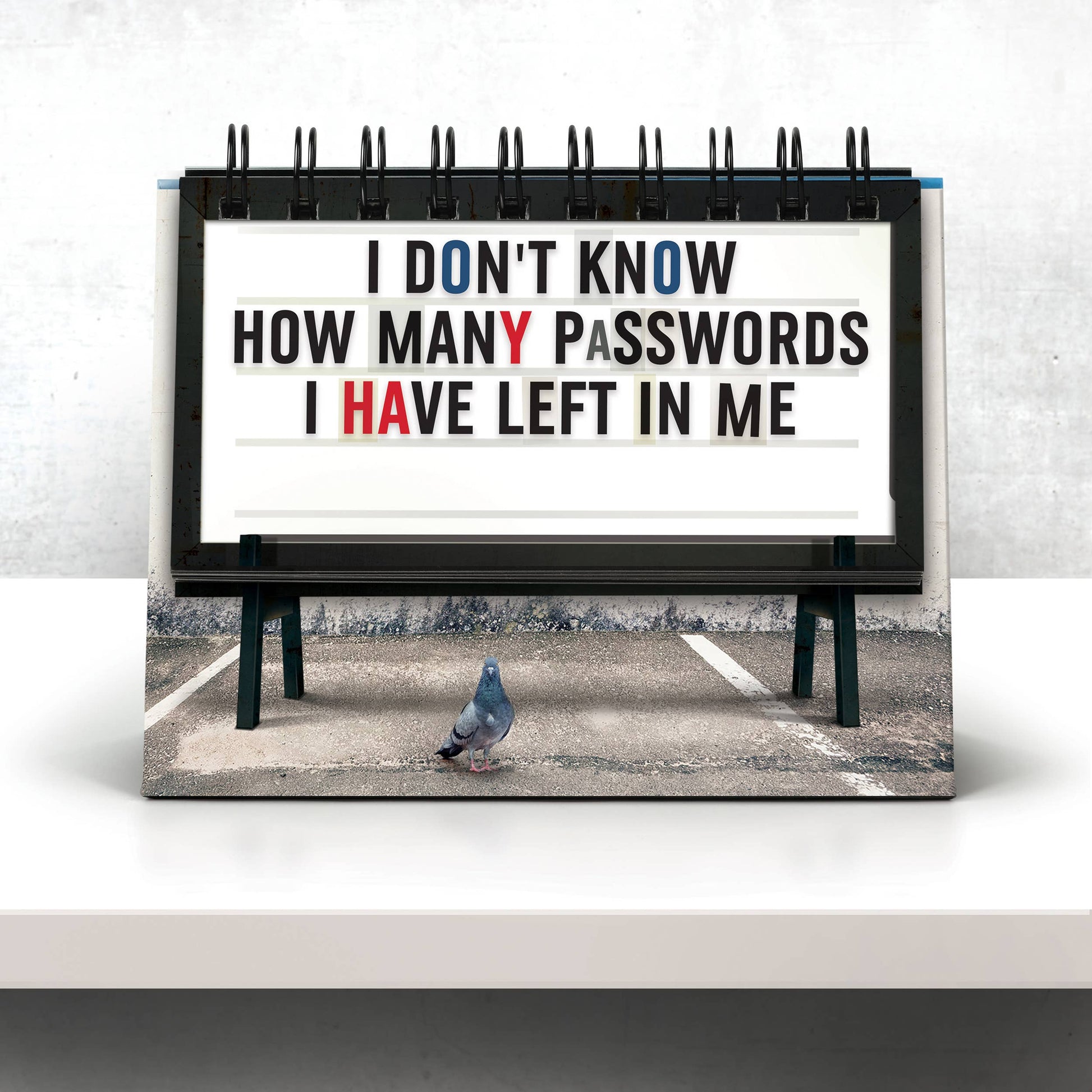 The Daily Marquee - Desktop Flipchart - Mellow Monkey