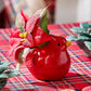 Deck the Halls Cardinal Toothpick Holder with Cardinal Picks - 4-in