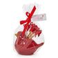Deck the Halls Cardinal Toothpick Holder with Cardinal Picks - 4-in