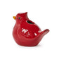 Deck the Halls Cardinal Toothpick Holder with Cardinal Picks - 4-in