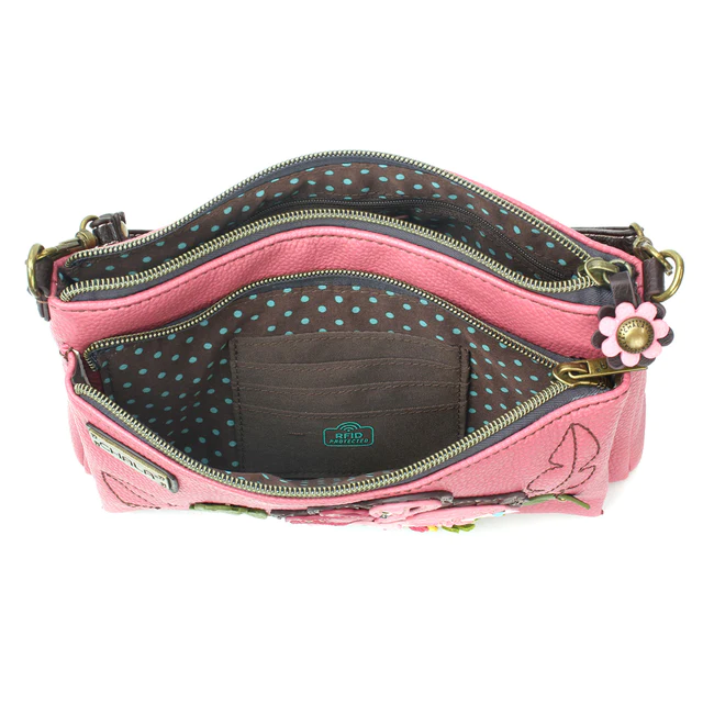 Flamingo Flamboyance - Chala Deluxe Crossbody - Mellow Monkey