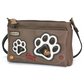 Pawprint - Chala Deluxe Crossbody - Mellow Monkey