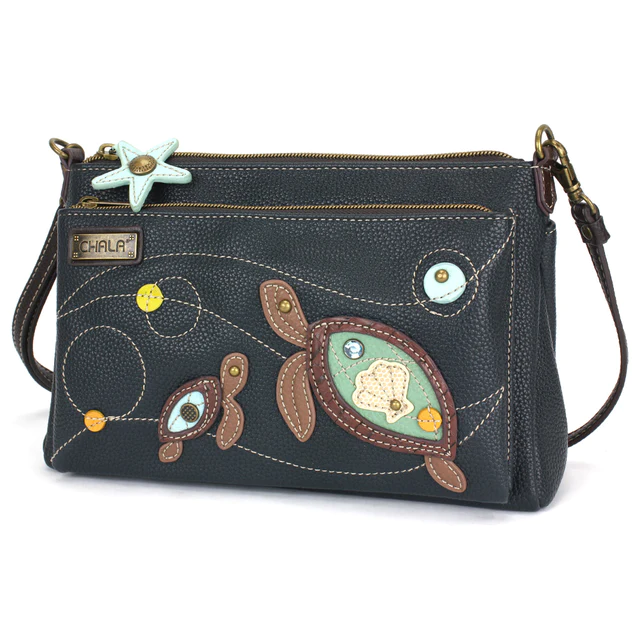 Two Turtles - Chala Deluxe Crossbody - Mellow Monkey