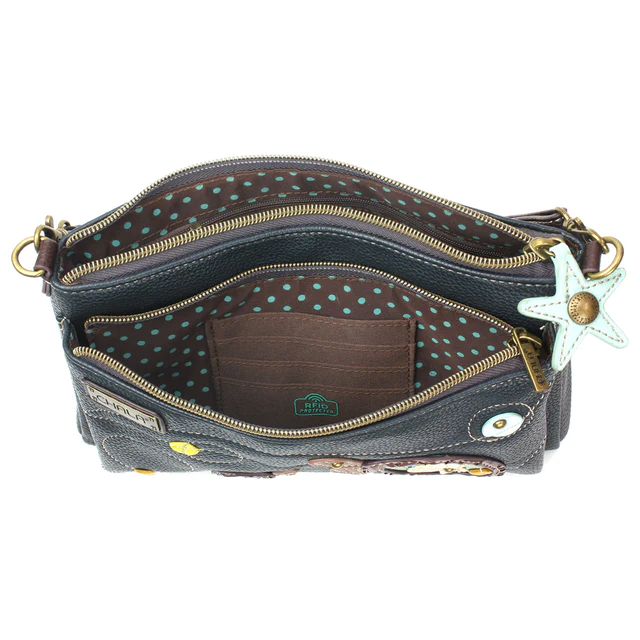 Two Turtles - Chala Deluxe Crossbody - Mellow Monkey