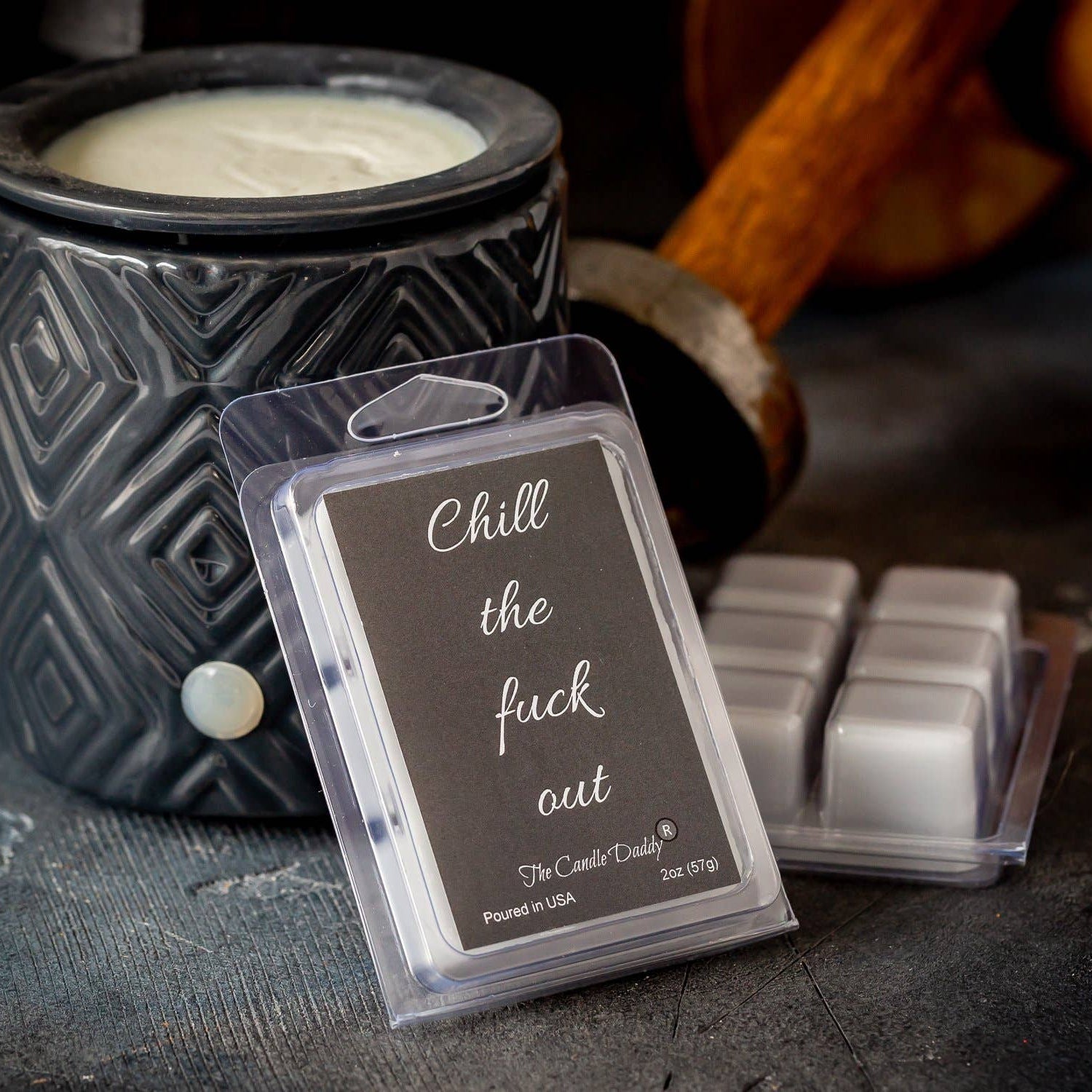 Chill The Fuck Out - Eucalyptus Mint Scented Melt - Mellow Monkey
