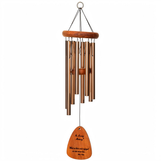 Wind River Copper In Loving Memory Windchime - Mellow Monkey