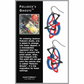 Pollock's Ghosts - Jackson Pollock Inspired Earrings - Mellow Monkey