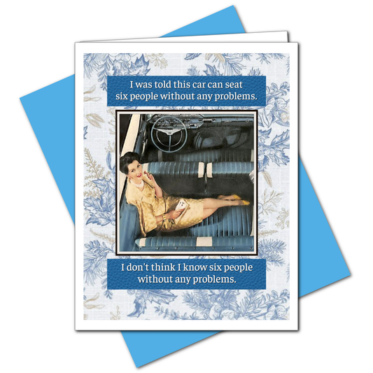 Six People Without Problems - Everyday Card - Mellow Monkey