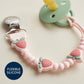 Itzy Paci Strap Plus™ - Strawberry - Mellow Monkey