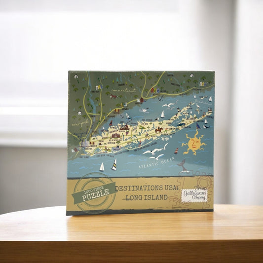 Long Island - 1000 Piece Jigsaw Puzzle - Mellow Monkey