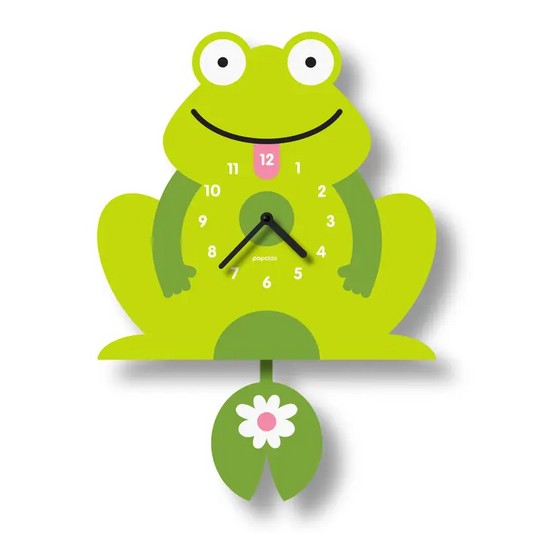 Popclox - Frog Pendulum Clock - Mellow Monkey