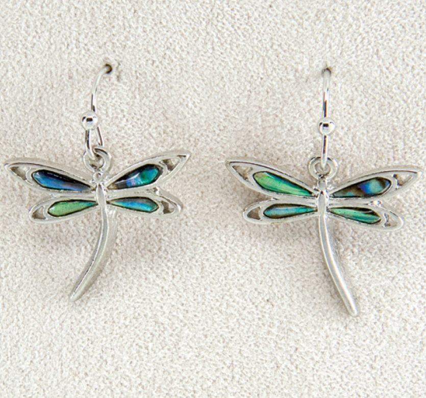 Wild Pearle Elegant Dragonfly Earrings - Mellow Monkey