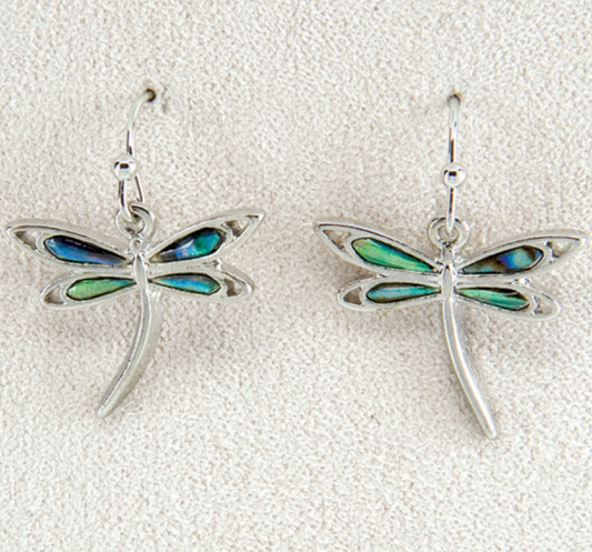 Wild Pearle Elegant Dragonfly Earrings - Mellow Monkey
