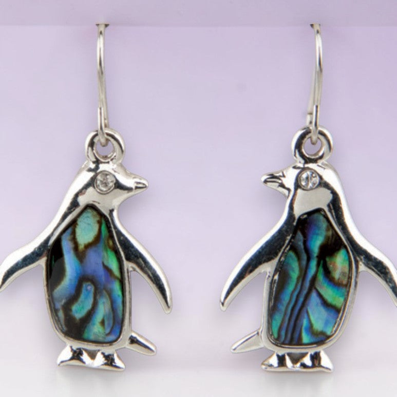 Wild Pearle Penguin Earrings - Mellow Monkey