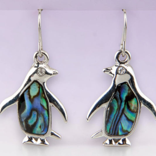 Wild Pearle Penguin Earrings - Mellow Monkey