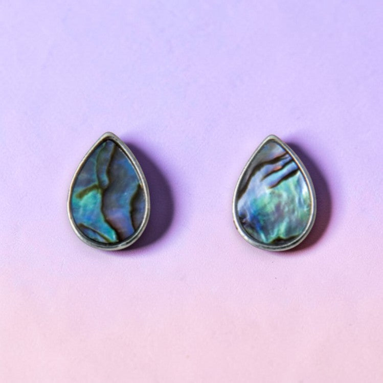 Wild Pearle Framed Pear Earrings - Mellow Monkey