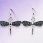 Wild Pearle Filigree Dragonfly Earrings - Mellow Monkey