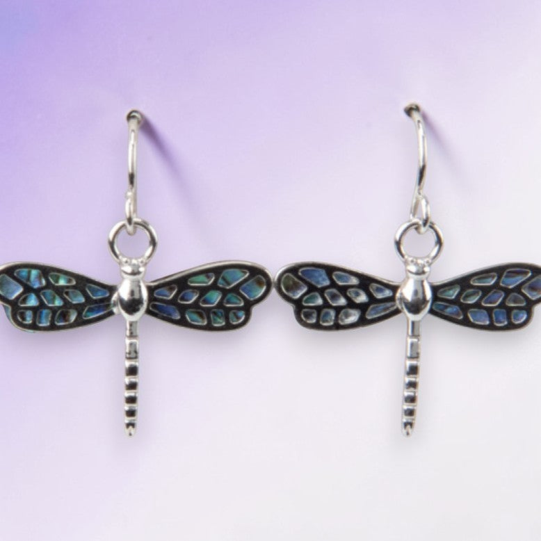 Wild Pearle Filigree Dragonfly Earrings - Mellow Monkey