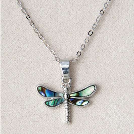 Wild Pearle Dragonfly Necklace - Mellow Monkey