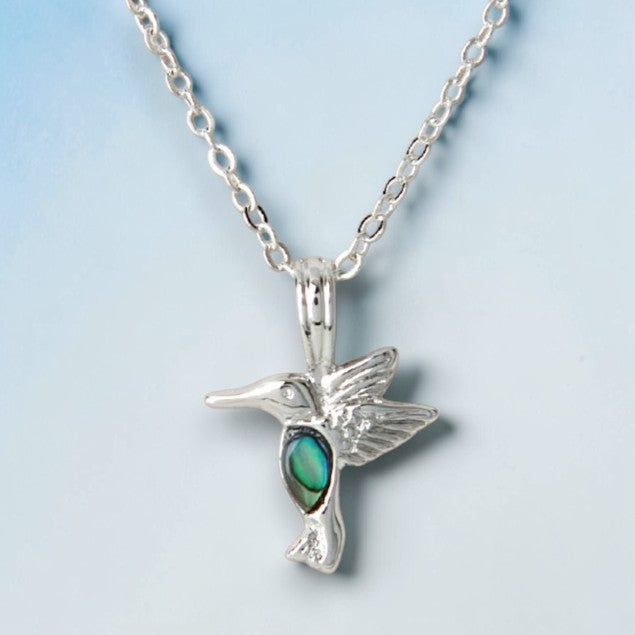 Wild Pearle Dainty Hummingbird Necklace - Mellow Monkey