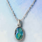 Wild Pearle Framed Oval Necklace - Mellow Monkey