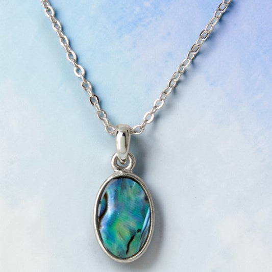 Wild Pearle Framed Oval Necklace - Mellow Monkey