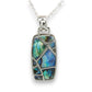 Wild Pearle Mosaic Rectangle Necklace - Mellow Monkey