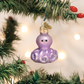 Mini Octopus - Old World Christmas Blown Glass Holiday Ornament - 2-in