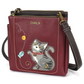 Gray Tabby Cat - Chala Merry Messenger Bag - Mellow Monkey