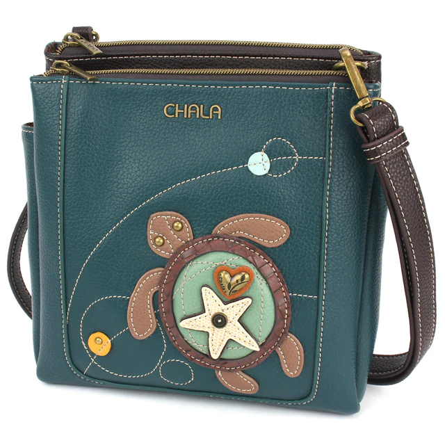 Turtle - Chala Merry Messenger Bag - Mellow Monkey